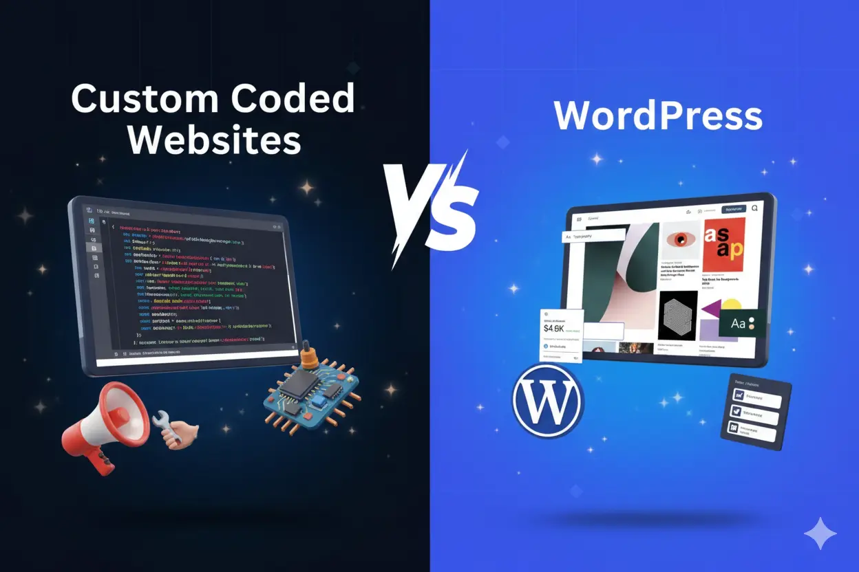 Why Custom-Coded Websites Beat WordPress, Wix, Squarespace, and GoDaddy